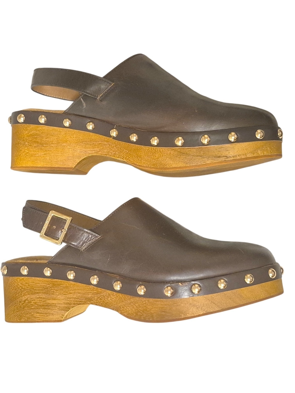 Kelsi Dagger Brooklyn Warehouse Slingback Platform Clog Sz US12 - Picture 3 of 9